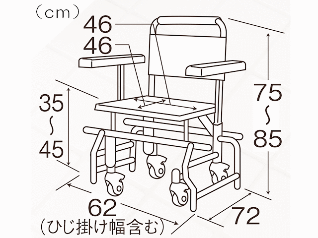 可動式入浴台 アクアムーブ PN-L 14001D : 入浴用品 : 介護用具