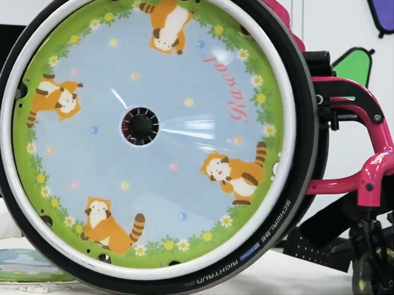 車いす用スポークカバー レックウザ・カイオーガ・グラードン 車いす用スポークカバー レックウザ・カイオーガ・グラードン