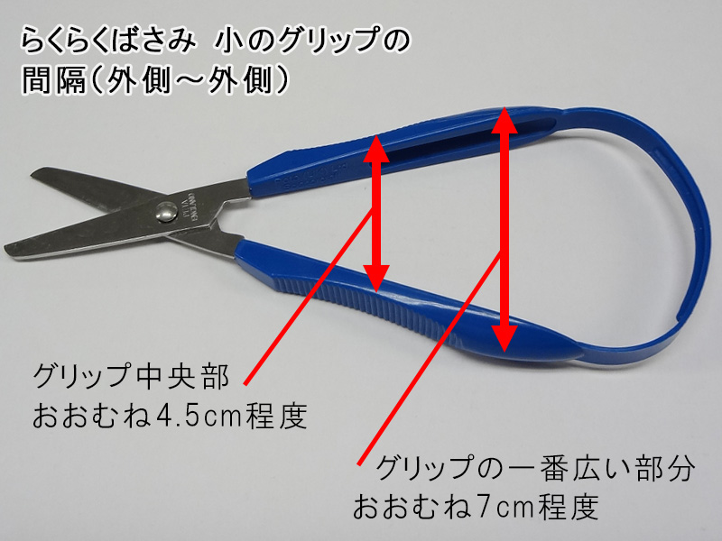 高齢者 障がい者向けはさみ らくらくばさみ 洗濯 裁縫など衣類の手入れ 家事用具