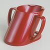 飲みやすい、飲ませやすいカップ　L-CUP2　レッド【エルカップ2 Ｔ＆Ｍ】
