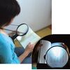 LEDライト付ルーペ