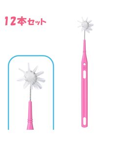 口腔ケア　柄付くるリーナブラシ　1本 【オーラルケア】