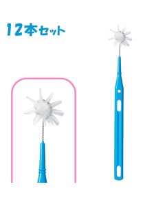 口腔ケア　柄付くるリーナブラシ　1本 【オーラルケア】