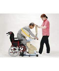 大がかりなリフト装置を使わないのに、負担が少ない移乗