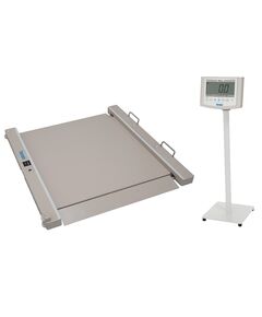 バリアフリー体重計スムーザー　スタンド付（DP-7500PW）