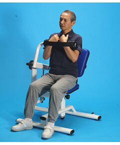 上体トレーニング　アブドミナル バック／カー ル【油圧トレーニング機器／ソフトラインシリーズ】