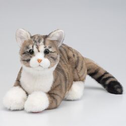 癒しのおもちゃ なでなでねこちゃんEX キジトラ