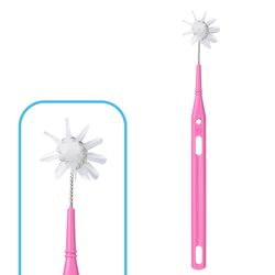 口腔ケア　柄付くるリーナブラシ　1本 【オーラルケア】