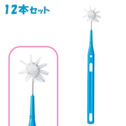 口腔ケア　柄付くるリーナブラシ　1本 【オーラルケア】