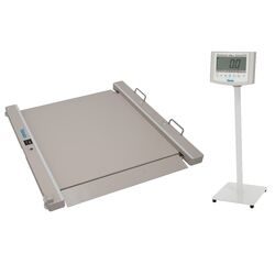 バリアフリー体重計スムーザー　スタンド付（DP-7500PW）