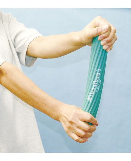 筋力強化・振動・刺激の弾性抵抗運動具：セラバンドフレックスバー THERABAND