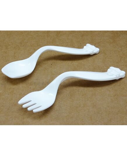 子ども用の持ちやすいスプーン フォークセット