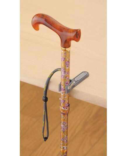 杖の転倒防止器具 転ばぬ杖エクセレントクリスタル（ペースメーカー対応）