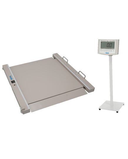 バリアフリー体重計スムーザー　スタンド付（DP-7500PW）