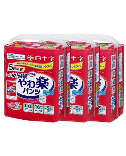 大人用おむつサルバ やわ楽パンツしっかり長時間