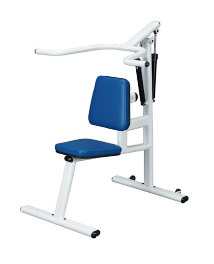 両手の上下トレーニング　ラットプレス／プル【油圧トレーニング機器／ソフトラインシリーズ】