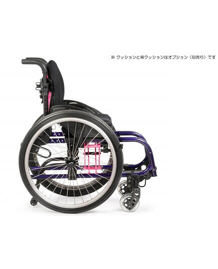 お子様の成長に合わせて拡張できる車いすジッピーエクスケイプ