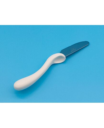 力を入れやすいグリップのナイフ