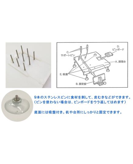 片手での調理を助ける自助具 ワンハンド調理台