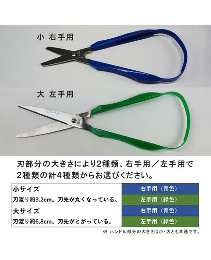 高齢者・障がい者向けはさみ　らくらくばさみ