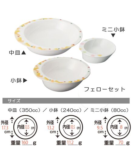 障害があっても楽にすくえる自助食器のお皿三枚セット