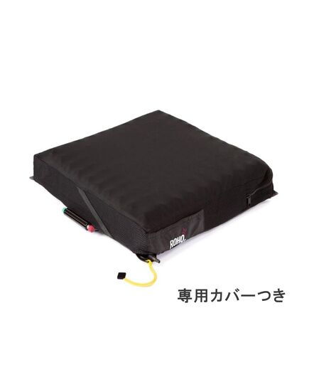 ロホ・コンツァーセレクト　アイソフローバルブにより、前後左右の座位バランスの保持と、リクライニング時の底付きを予防