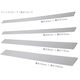 高さ４mm，６mm，８mm，１０mm，１２mm，１４mm，１６mm，１８mmの８種類の段差スロープ