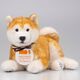 撫でると鳴く、呼べば答えるぬいぐるみ介護ロボットなでなでワンちゃん 秋田犬ハチ